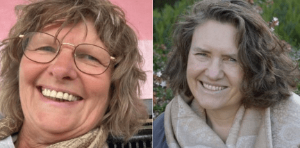 Mieke Elzenga and Elly Rijnierse