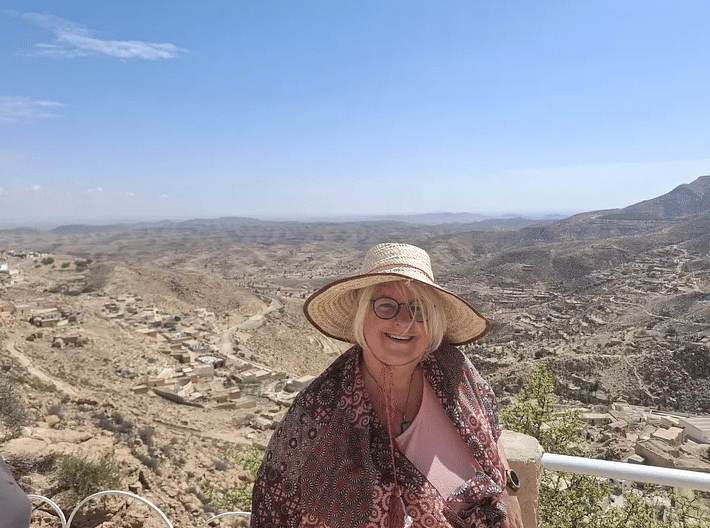 Sandra in Tunesië